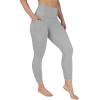 image:imageYogalicious Womens High Waisted Leggings Squat Proof Workout Running Yoga PantsSleet Lux