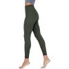 image:imageYogalicious Womens High Waisted Yoga Legging Elastic Free Squat Proof Ankle Length Lux Workout PantForest Night