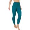 image:imageYogalicious Womens High Waisted Yoga Legging Elastic Free Squat Proof Ankle Length Lux Workout PantPacific WPocket