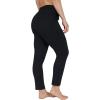 image:imageYogalicious Womens Straight Leg Pant High Waisted Yoga Workout PantsBlack