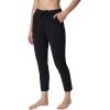 image:imageYogalicious Womens Straight Leg Pant High Waisted Yoga Workout PantsBlack Polarlux