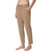 image:imageYogalicious Womens Straight Leg Pant High Waisted Yoga Workout PantsTiramisu