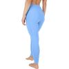 image:imageYogalicious Womens Workout Legging Soft High Waisted Squat Proof Sculpting PantCornflower Blue