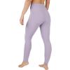 image:imageYogalicious Womens Workout Legging Soft High Waisted Squat Proof Sculpting PantLavender Gray