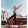 image:imageYogalicious Womens Workout Legging Soft High Waisted Squat Proof Sculpting PantMilitary Green