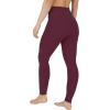 image:imageYogalicious Womens Workout Legging Soft High Waisted Squat Proof Sculpting PantWindsor Wine