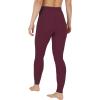 image:imageYogalicious Womens Workout Legging Soft High Waisted Squat Proof Sculpting PantWindsor Wine