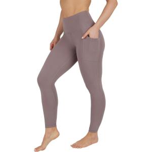 image:imageYogalicious Womens High Waisted Leggings Squat Proof Workout Running Yoga PantsMocha Nude Tech