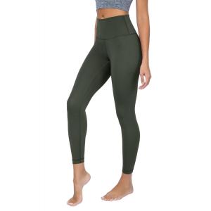 image:imageYogalicious Womens High Waisted Yoga Legging Elastic Free Squat Proof Ankle Length Lux Workout PantForest Night