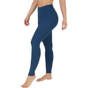 image:imageYogalicious Womens Workout Legging Soft High Waisted Squat Proof Sculpting PantOcean Silk