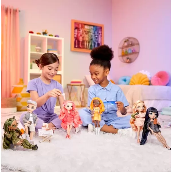 Rainbow High Aidan- Purple Boy Fashion Doll. Fashionable Outfit &amp; 10+ Colorful Play Accessories. Great Gift for Kids 4-12 Years Old and Collectors.