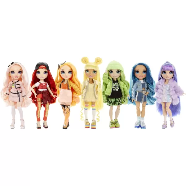 Rainbow High Bella Parker – Pink Fashion Doll with 2 Complete Doll Outfits to Mix &amp; Match and Doll Accessories, Great Gift for Kids 6-12 Years Old