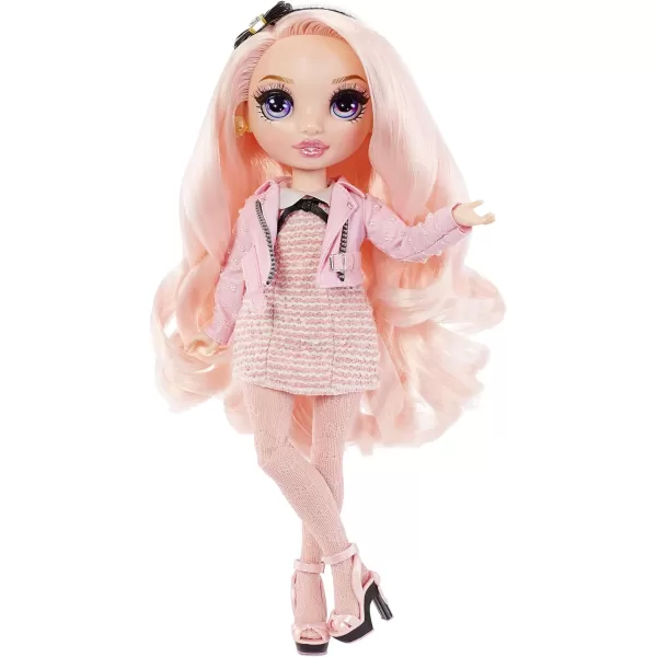 Rainbow High Bella Parker – Pink Fashion Doll with 2 Complete Doll Outfits to Mix &amp; Match and Doll Accessories, Great Gift for Kids 6-12 Years Old