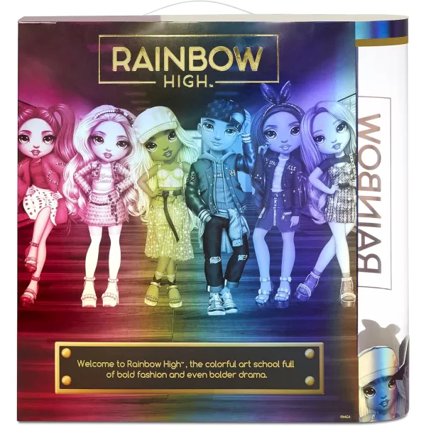 Rainbow High Bella Parker – Pink Fashion Doll with 2 Complete Doll Outfits to Mix &amp; Match and Doll Accessories, Great Gift for Kids 6-12 Years Old
