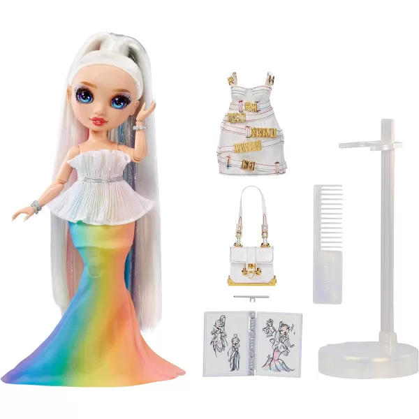 Rainbow High Fantastic Fashion Amaya Raine – Rainbow 11” Fashion Doll and Playset with 2 Complete Doll Outfits, and Fashion Play Accessories, Great Gift for Kids 4-12 Years Old