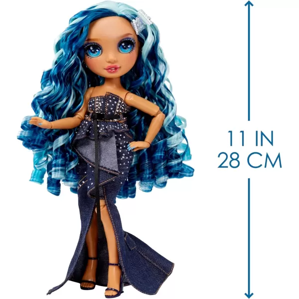 Rainbow High Fantastic Fashion Skyler Bradshaw - Blue 11” Fashion Doll and Playset with 2 Complete Doll Outfits, and Fashion Play Accessories, Great Gift for Kids 4-12 Years Old