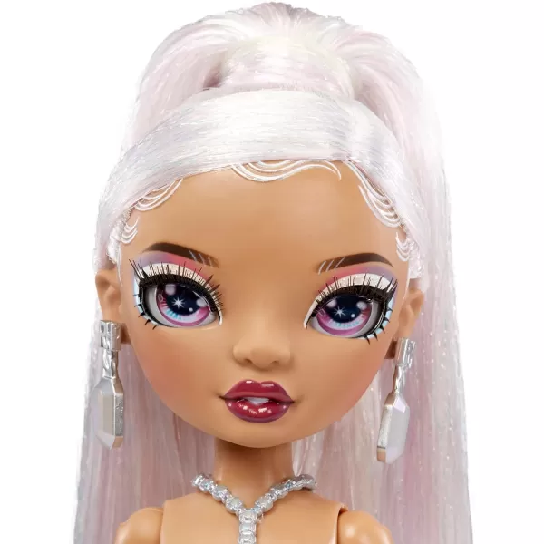 Rainbow High Holiday Edition Collector Doll 11"- 2022 Roxie Grand Posable Fashion Doll with Multicolor Hair, in Diamond &amp; Iridescent Designer Gown Including Premium Doll Accessories. Great Gift