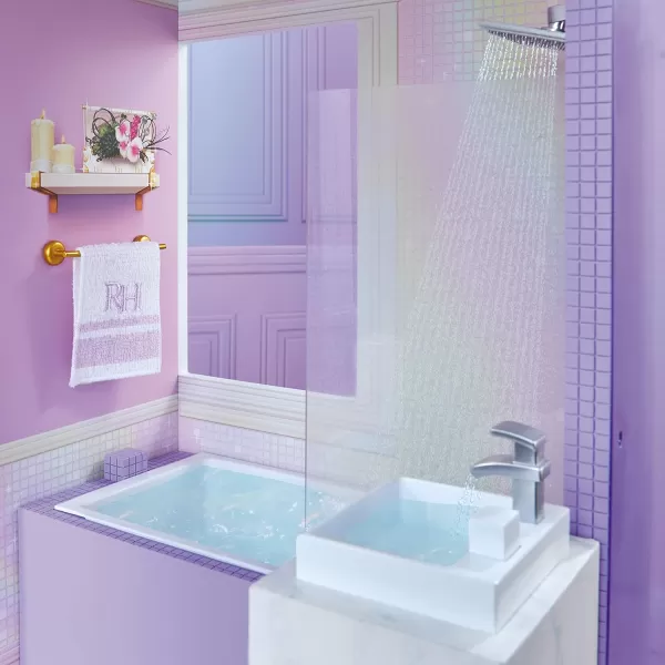 Rainbow High House – 3-Story Wood Doll House , Fully Furnished Fashion Dollhouse, Working Hot Tub, Shower, Elevator, 50+ Accessories, Gift Toy for Kids Ages 6 7 8+ to 12 Years, Fully Furnished Fashion Dollhouse, Working Hot Tub, Shower, Elevator, 50+ Accessories, Gift Toy for Kids Ages 6 7 8+ to 12 Years)