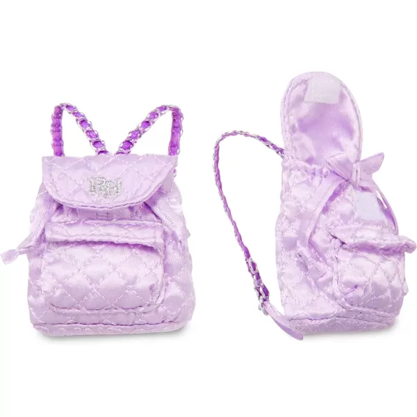 Rainbow High Jr High Violet Willow - 9-inch Purple Fashion Doll with Doll Accessories- Open and Closes Backpack, Great Gift for Kids 6-12 Years Old and Collectors