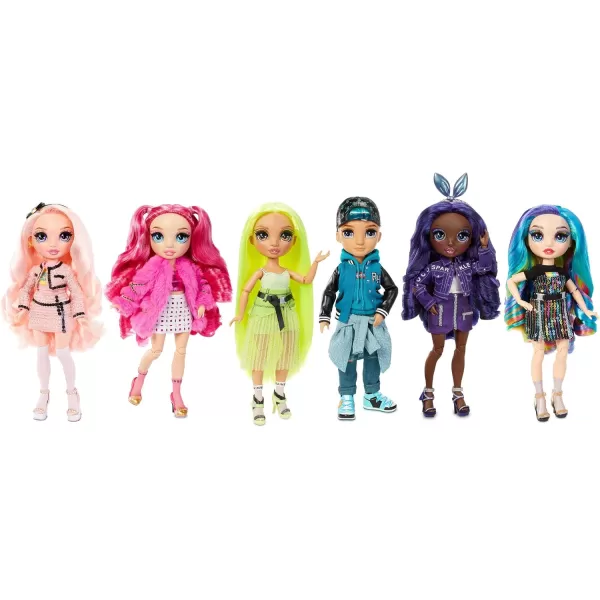 Rainbow High Krystal Bailey – Indigo  Fashion Doll with 2 Outfits to Mix &amp; Match and Doll Accessories, Great Gift and Toy for Kids 6-12 Years Old Fashion Doll with 2 Outfits to Mix &amp; Match and Doll Accessories, Great Gift and Toy for Kids 6-12 Years Old)