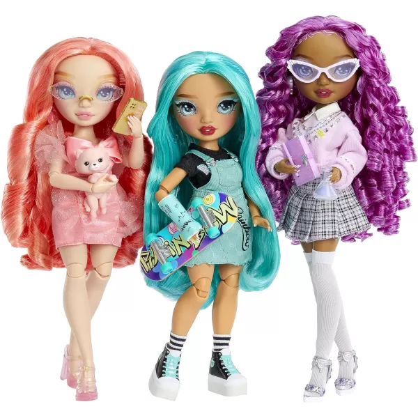 Rainbow High Lilac - Purple Fashion Doll in Fashionable Outfit, Glasses &amp; 10+ Colorful Play Accessories. Gift for Kids 4-12 and Collectors.