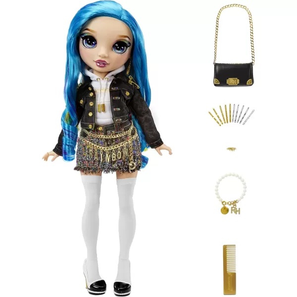 Rainbow High My Runway Friend, Amaya Raine New 24-inch Fashion Doll &amp; 25+ Accessories, Special Edition Rainbow Hair Poseable, Gift for Kids and Collectors, Toys for Kids Ages 6 7 8+ to 12 Years Old, Multicolor