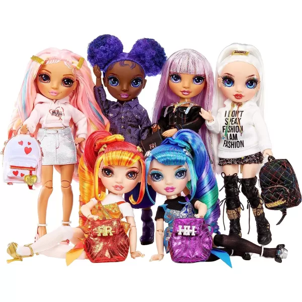 Rainbow High Rainbow Junior High Special Edition Kia Hart - 9" Pink Posable Fashion Doll with Accessories and Open/Close Soft Backpack. Great Toy Gift for Kids Ages 4-12