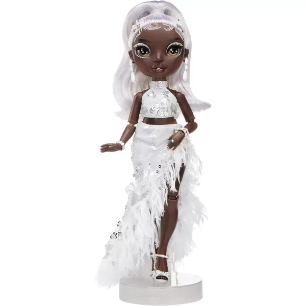 Rainbow High Rainbow Vision Rainbow Divas- Ayesha Sterling  Posable Fashion Doll with 2 Designer Outfits to Mix &amp; Match + Vanity Playset, Great Toy Gift for Kids 6-12 Years Old &amp; Collectors Posable Fashion Doll with 2 Designer Outfits to Mix &amp; Match + Vanity Playset, Great Toy Gift for Kids 6-12 Years Old &amp; Collectors)