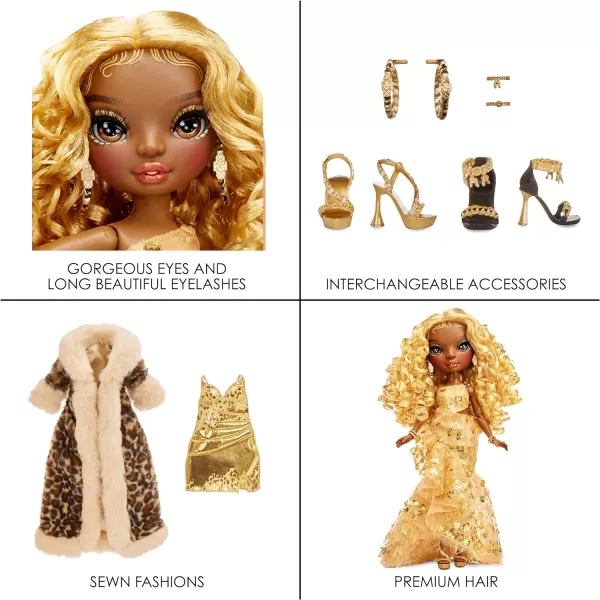 Rainbow High Rainbow Vision Rainbow Divas- Meline Luxe  Posable Fashion Doll with 2 Designer Outfits to Mix &amp; Match + Vanity Playset, Great Toy Gift for Kids 6-12 Years Old &amp; Collectors Posable Fashion Doll with 2 Designer Outfits to Mix &amp; Match + Vanity Playset, Great Toy Gift for Kids 6-12 Years Old &amp; Collectors)