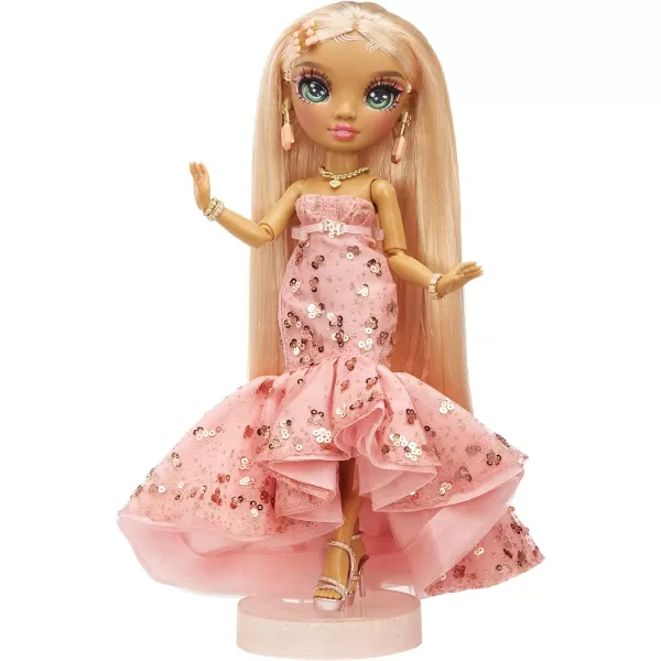 Rainbow High Rainbow Vision Rainbow Divas- Sabrina St. Cloud  Posable Fashion Doll w/ 2 Designer Outfits Mix &amp; Match+Vanity Playset, Great Toy Gifts Kids 6-12 Years Old &amp; Collectors Posable Fashion Doll w/ 2 Designer Outfits Mix &amp; Match+Vanity Playset, Great Toy Gifts Kids 6-12 Years Old &amp; Collectors)