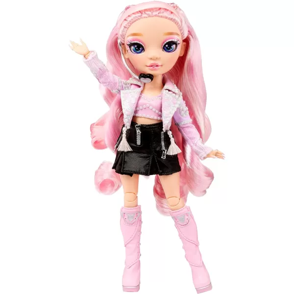 Rainbow High Rainbow Vision Royal Three K-Pop- Minnie Choi Posable Fashion Doll w/2 Designer Outfits to Mix &amp; Match w/Microphone Headset &amp; Band Merch, Great Toy Gift Kids 6-12 Years Old &amp; Collectors