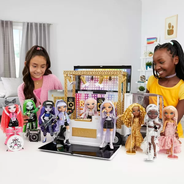 Rainbow High Rainbow Vision Royal Three K-Pop- Minnie Choi Posable Fashion Doll w/2 Designer Outfits to Mix &amp; Match w/Microphone Headset &amp; Band Merch, Great Toy Gift Kids 6-12 Years Old &amp; Collectors