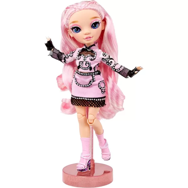 Rainbow High Rainbow Vision Royal Three K-Pop- Minnie Choi Posable Fashion Doll w/2 Designer Outfits to Mix &amp; Match w/Microphone Headset &amp; Band Merch, Great Toy Gift Kids 6-12 Years Old &amp; Collectors