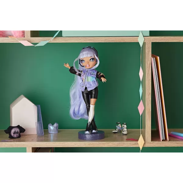 Rainbow High Rainbow Vision Royal Three K-Pop- Tessa Park Posable Fashion Doll w/2 Designer Outfits to Mix &amp; Match w/Microphone Headset &amp; Band Merch, Great Toy Gifts Kids 6-12 Years Old &amp; Collectors