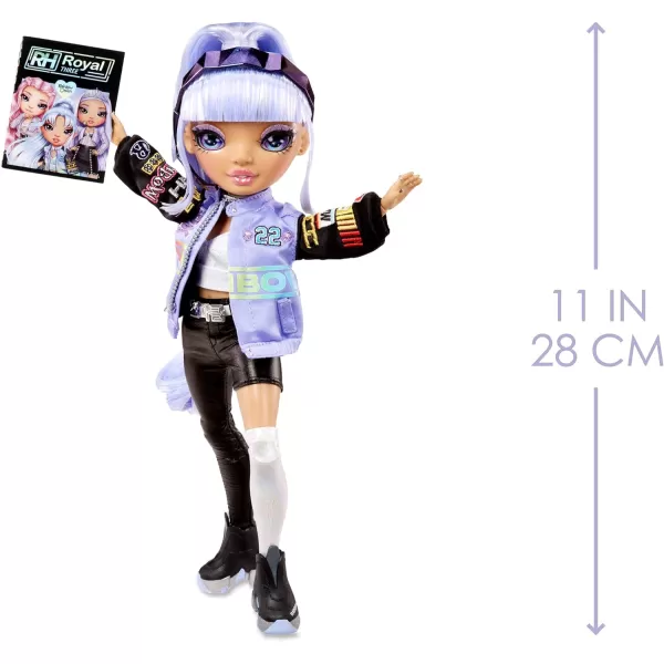 Rainbow High Rainbow Vision Royal Three K-Pop- Tessa Park Posable Fashion Doll w/2 Designer Outfits to Mix &amp; Match w/Microphone Headset &amp; Band Merch, Great Toy Gifts Kids 6-12 Years Old &amp; Collectors