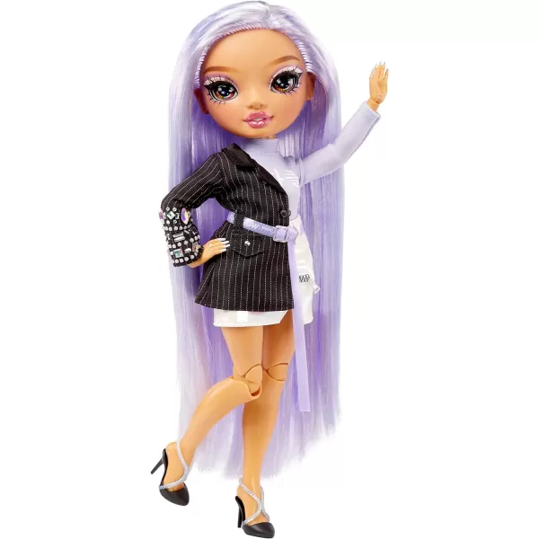 Rainbow High Rainbow Vision Royal Three K-Pop- Tiara Song Posable Fashion Doll w/2 Designer Outfits to Mix &amp; Match w/Microphone Headset &amp; Band Merch, Great Toy Gift Kids 6-12 Years Old &amp; Collectors