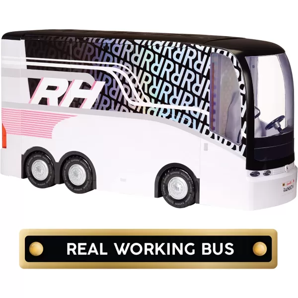 Rainbow High Rainbow Vision World Tour Bus &amp; Stage. 4-in-1 Light-Up Play Deluxe Toy Playset Including DJ Booth and Accessories for 360 Degrees Play, Great Gift for Kids 6-12 Years Old &amp; Collectors