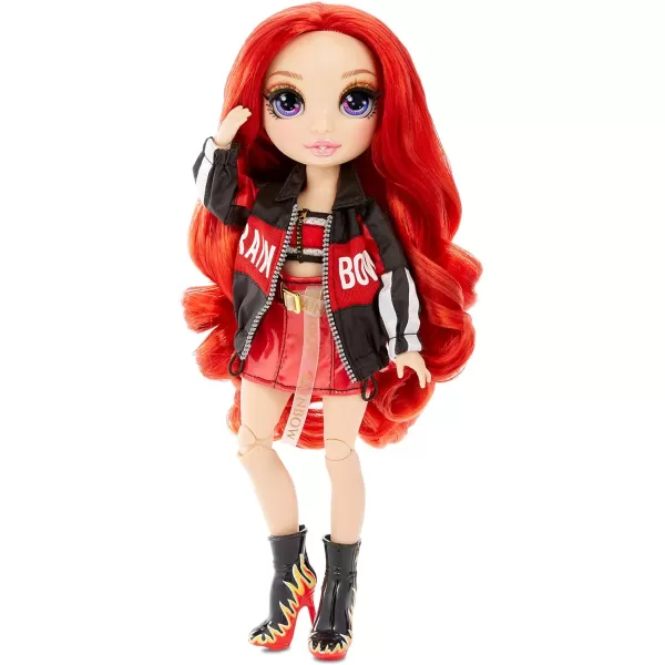 Rainbow High Ruby Anderson - Red Clothes Fashion Doll with 2 Complete Mix &amp; Match Outfits and Accessories, Toys for Kids 6 to 12 Years Old