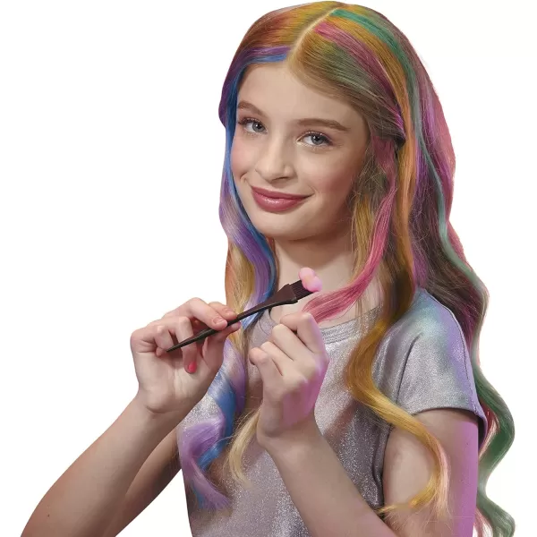 Rainbow High Salon Playset with Rainbow of DIY Washable Hair Color Foam for Kids and Dolls - Doll Not Included