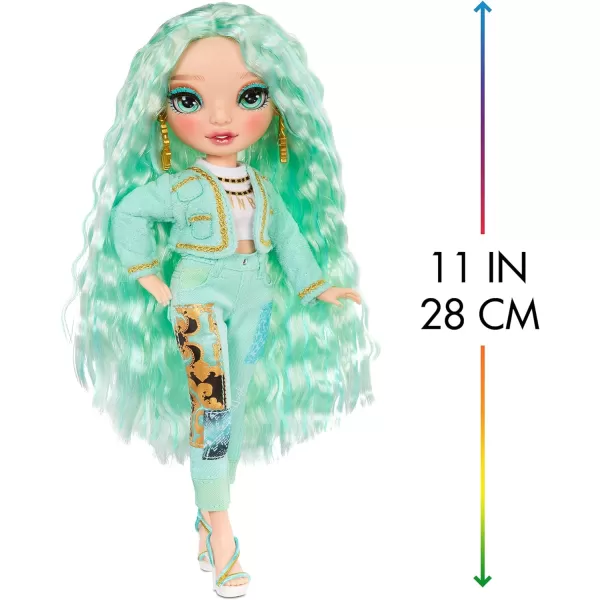 Rainbow High Series 3 Daphne Minton Fashion Doll – Mint  with 2 Designer Outfits to Mix &amp; Match with Accessories, Gift for Kids and Collectors, Toys for Kids Ages 6 7 8+ to 12 Years Old with 2 Designer Outfits to Mix &amp; Match with Accessories, Gift for Kids and Collectors, Toys for Kids Ages 6 7 8+ to 12 Years Old)