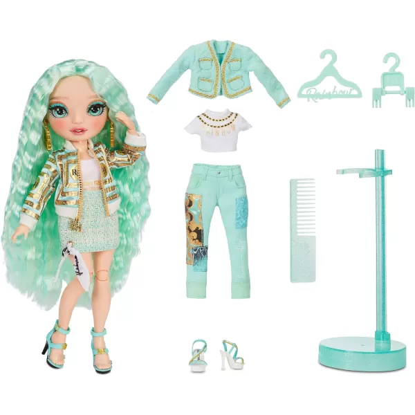 Rainbow High Series 3 Daphne Minton Fashion Doll – Mint  with 2 Designer Outfits to Mix &amp; Match with Accessories, Gift for Kids and Collectors, Toys for Kids Ages 6 7 8+ to 12 Years Old with 2 Designer Outfits to Mix &amp; Match with Accessories, Gift for Kids and Collectors, Toys for Kids Ages 6 7 8+ to 12 Years Old)