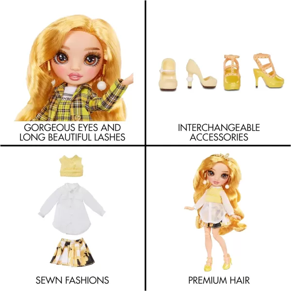 Rainbow High Series 3 Sheryl Meyer Fashion Doll – Marigold  with 2 Designer Outfits to Mix &amp; Match with Accessories, Gift for Kids and Collectors, Toys for Kids Ages 6 7 8+ to 12 Years Old with 2 Designer Outfits to Mix &amp; Match with Accessories, Gift for Kids and Collectors, Toys for Kids Ages 6 7 8+ to 12 Years Old)