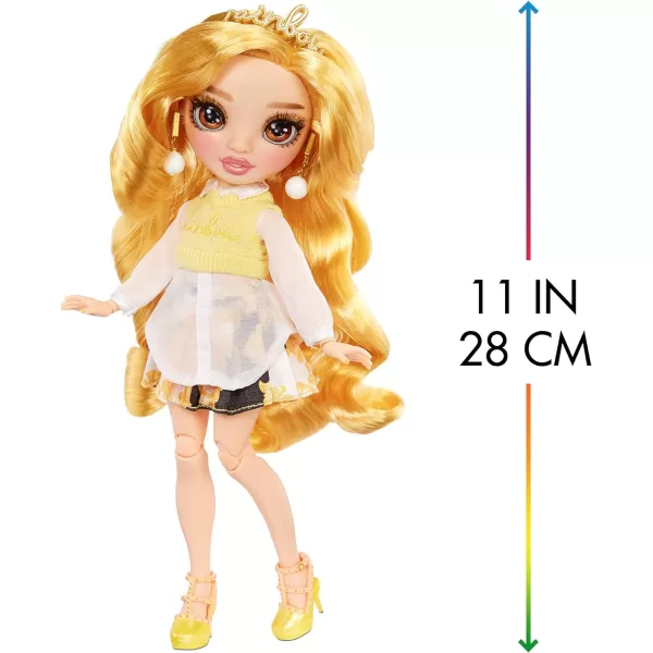 Rainbow High Series 3 Sheryl Meyer Fashion Doll – Marigold  with 2 Designer Outfits to Mix &amp; Match with Accessories, Gift for Kids and Collectors, Toys for Kids Ages 6 7 8+ to 12 Years Old with 2 Designer Outfits to Mix &amp; Match with Accessories, Gift for Kids and Collectors, Toys for Kids Ages 6 7 8+ to 12 Years Old)