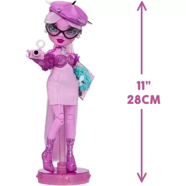 Rainbow High Shadow High Lavender - Purple Fashion Doll. Fashionable Outfit, Extra Long Hair, Glasses &amp; 10+ Colorful Play Accessories. Great Gift for Kids 4-12 Years Old &amp; Collectors