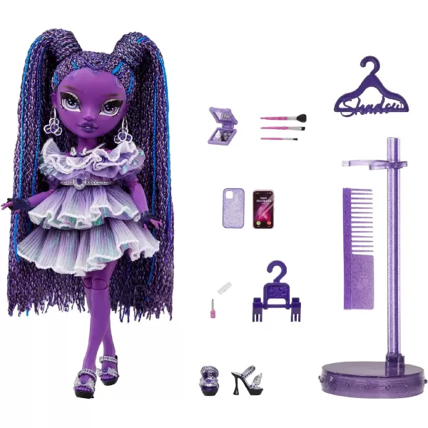Rainbow High Shadow High Monique Verbena - Purple Fashion Doll. Fashionable Outfit &amp; 10+ Colorful Play Accessories. Great Gift for Kids 4-12 Years Old &amp; Collectors