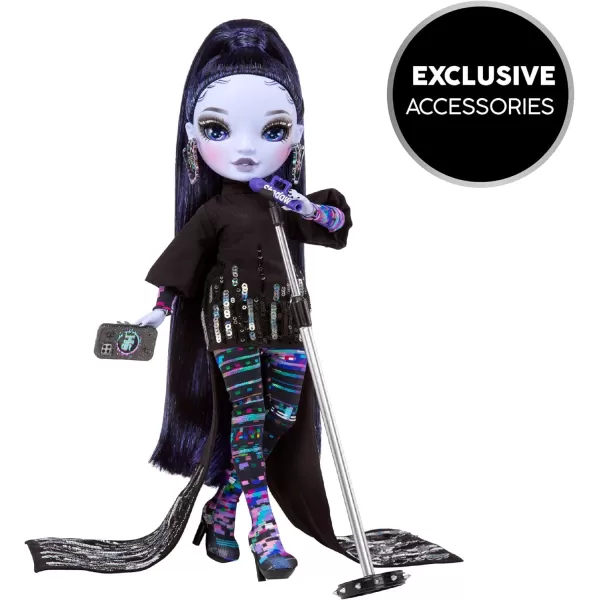 Rainbow High Shadow High Reina Glitch Crowne- Purple Fashion Doll. Fashionable Outfit &amp; 10+ Colorful Play Accessories. Great Gift for Kids 4-12 Years Old &amp; Collectors