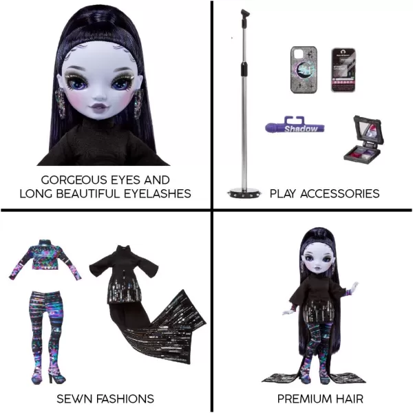 Rainbow High Shadow High Reina Glitch Crowne- Purple Fashion Doll. Fashionable Outfit &amp; 10+ Colorful Play Accessories. Great Gift for Kids 4-12 Years Old &amp; Collectors