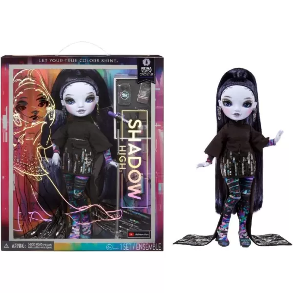 Rainbow High Shadow High Reina Glitch Crowne- Purple Fashion Doll. Fashionable Outfit &amp; 10+ Colorful Play Accessories. Great Gift for Kids 4-12 Years Old &amp; Collectors