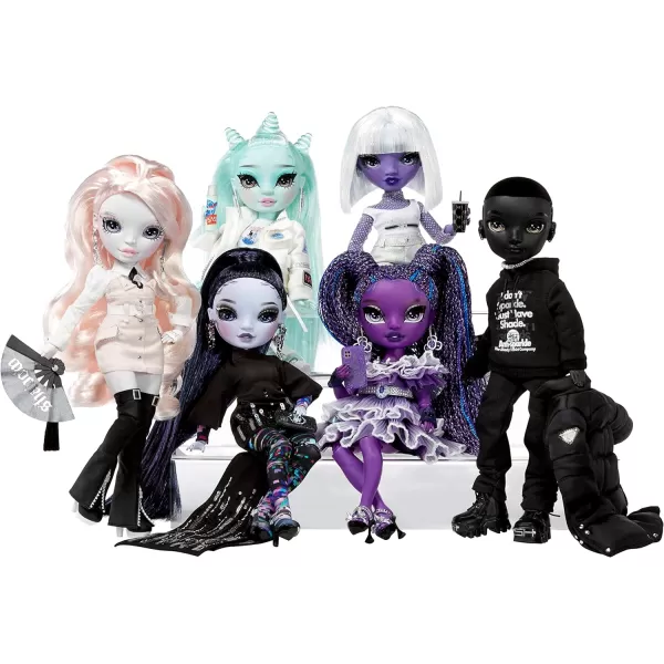 Rainbow High Shadow High Rexx McQueen- Black Color Fashion Doll. Fashionable Outfit &amp; 10+ Colorful Play Accessories. Great Gift for Kids 4-12 Years Old &amp; Collectors