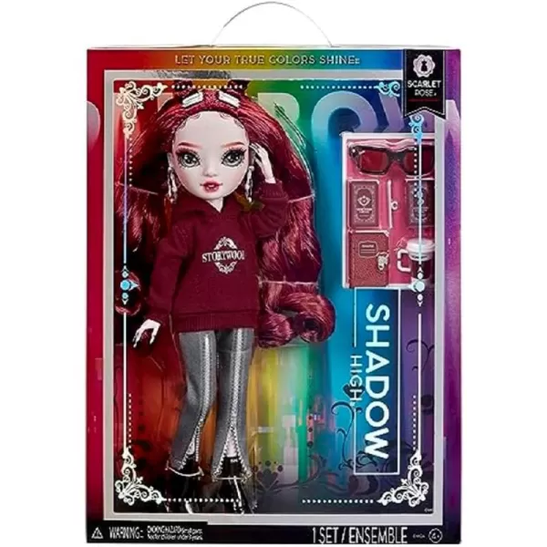 Rainbow High Shadow High Scarlett - Red Fashion Doll. Fashionable Outfit &amp; 10+ Colorful Play Accessories. Great Gift for Kids 4-12 Years Old &amp; Collectors